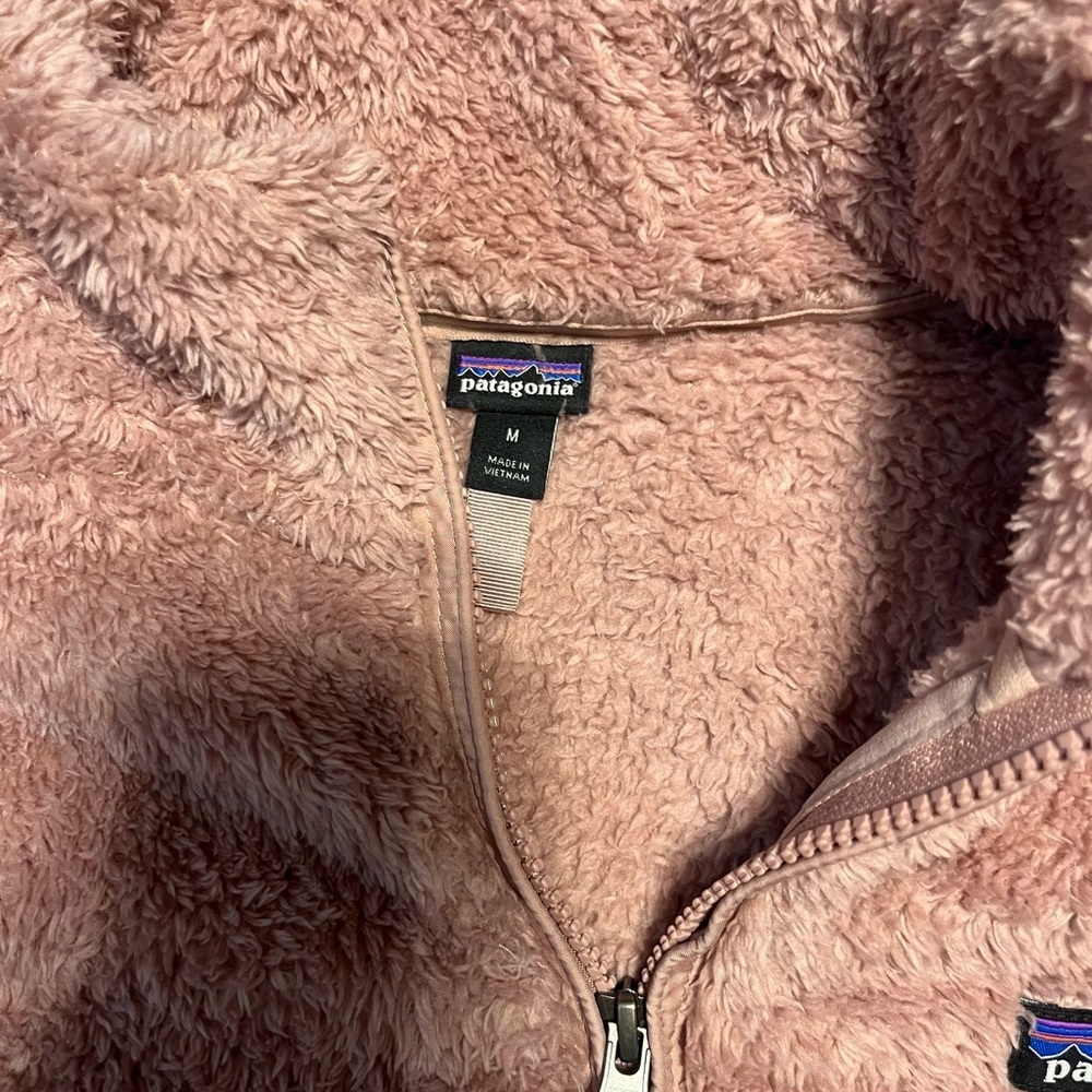 Patagonia Los Gatos Fleece Quarter Zip Pullover Women's Medium - Picture 2 of 3